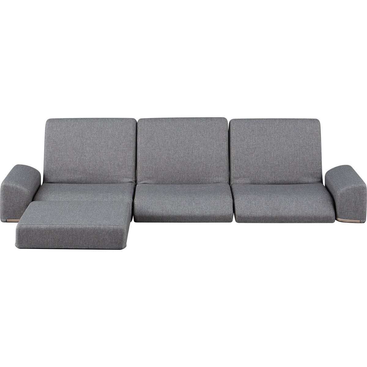 布張りローソファ4点セット(CE02)