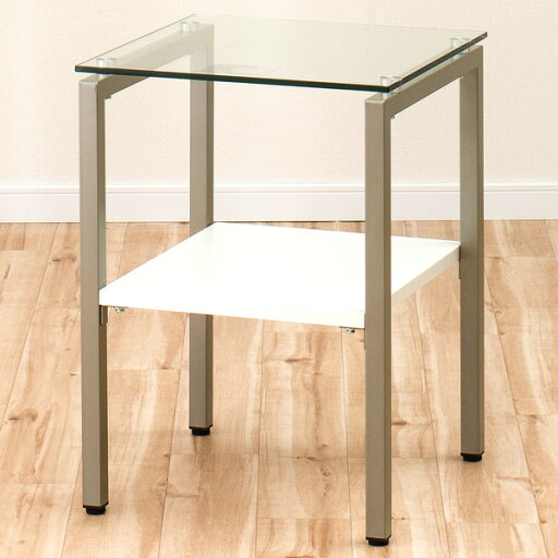 [幅40cm] サイドテーブル(ノート3 4040WH TP) サイドテーブル ナイトテーブル コーヒーテーブル ミニテーブル   【1年保証】
