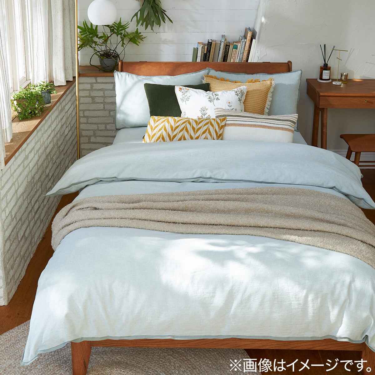 別売りヘッドボードクッション シングルベッドANV001用 (Living in Comfort)