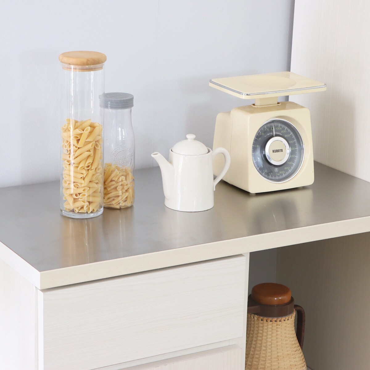 カウンター(TK304 80WW/ステンレス)　 【配送員設置商品】