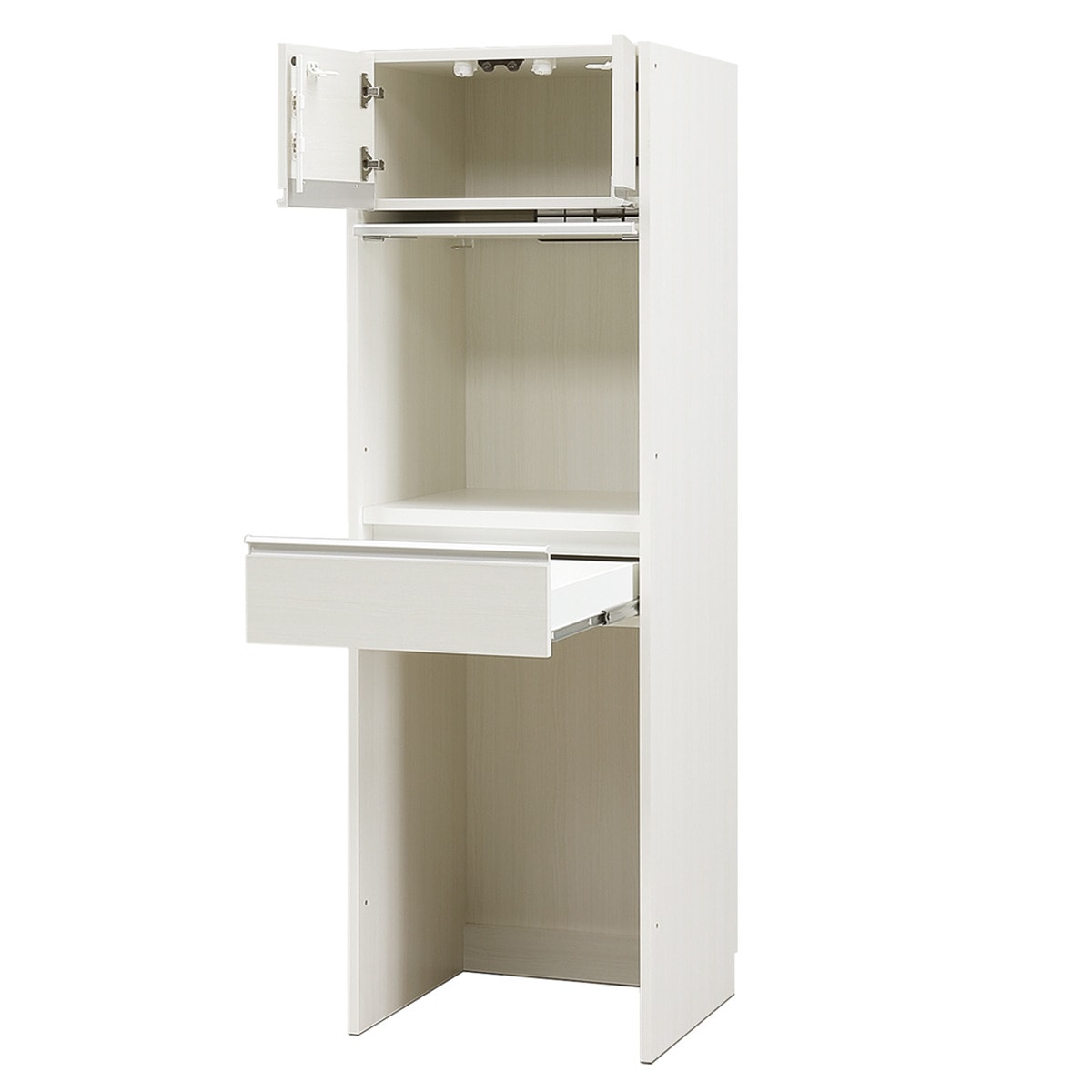 見せない家電収納 ダストレンジタイプ　 【配送員設置商品】 【創業祭期間限定価格：1/5まで】