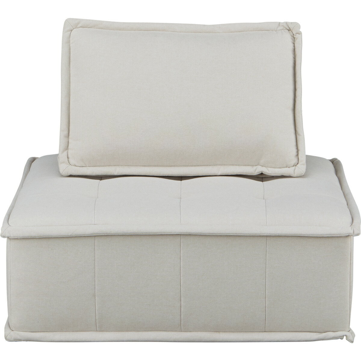 布張りローソファ1人用(SV03)　 【配送員設置商品】