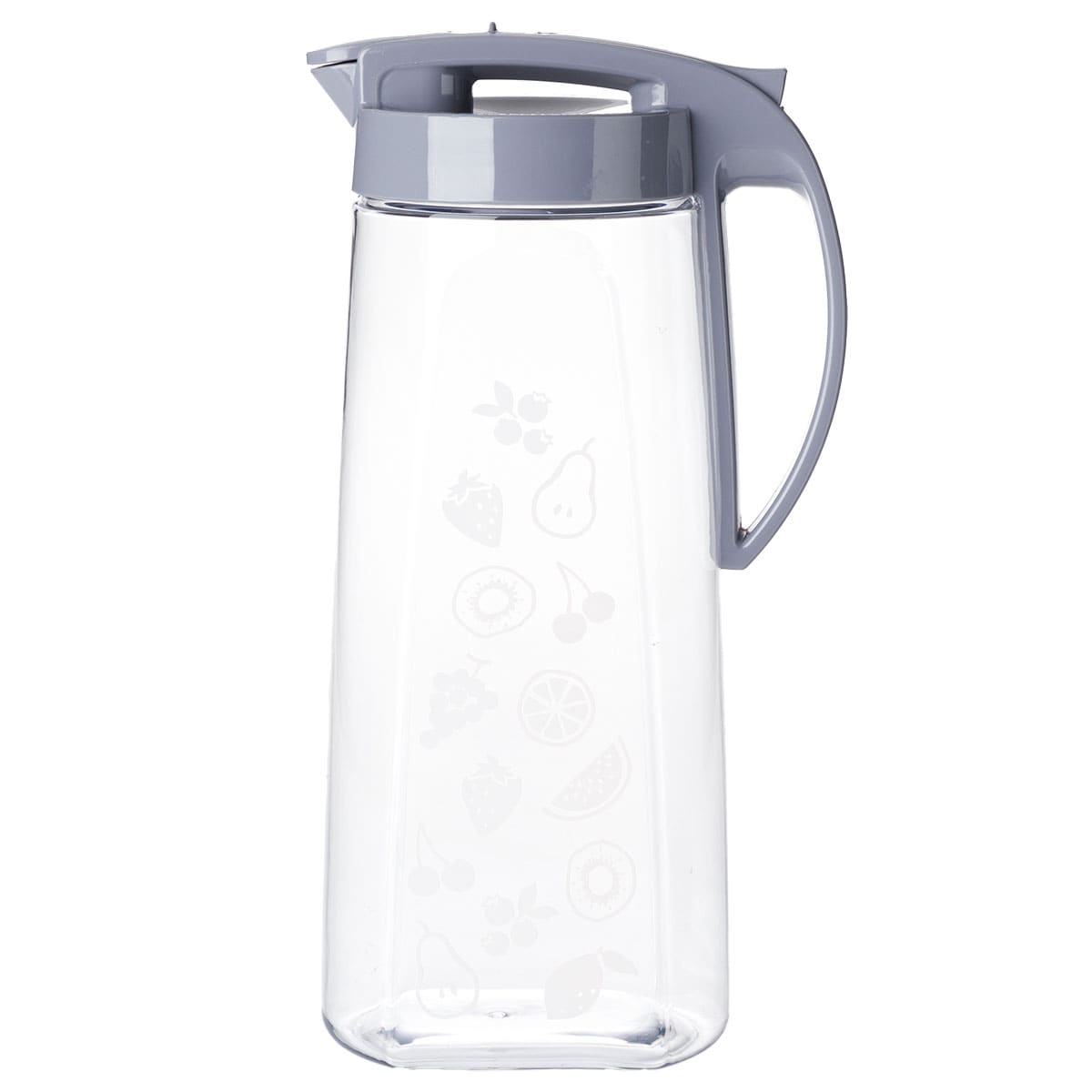 タテヨコ兼用 ワンプッシュ冷水筒 容量2.1L（フルーツ柄2 NC4)【玄関先迄納品】 デコホームのサムネイル