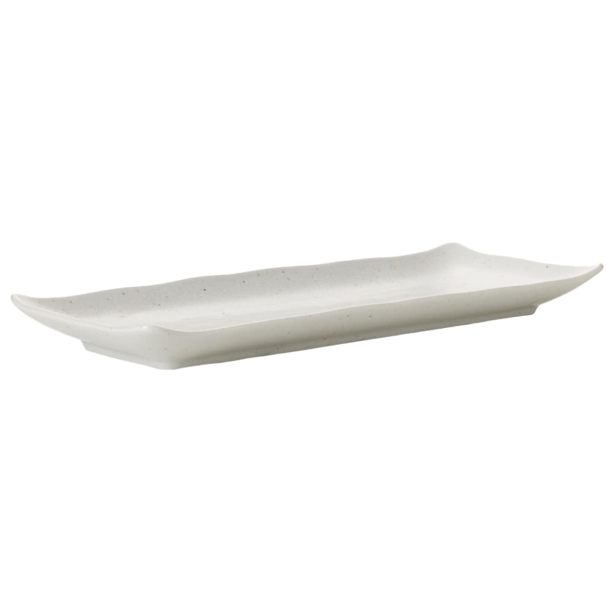 超軽量 長角皿 (白唐津)