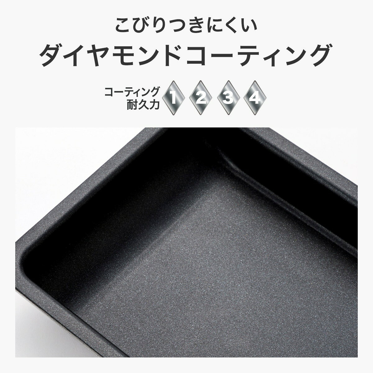 IH・ガス火 取っ手が取れる軽くて扱いやすい 超軽量たまご焼き 13×18cm (TORERU3 サテン)