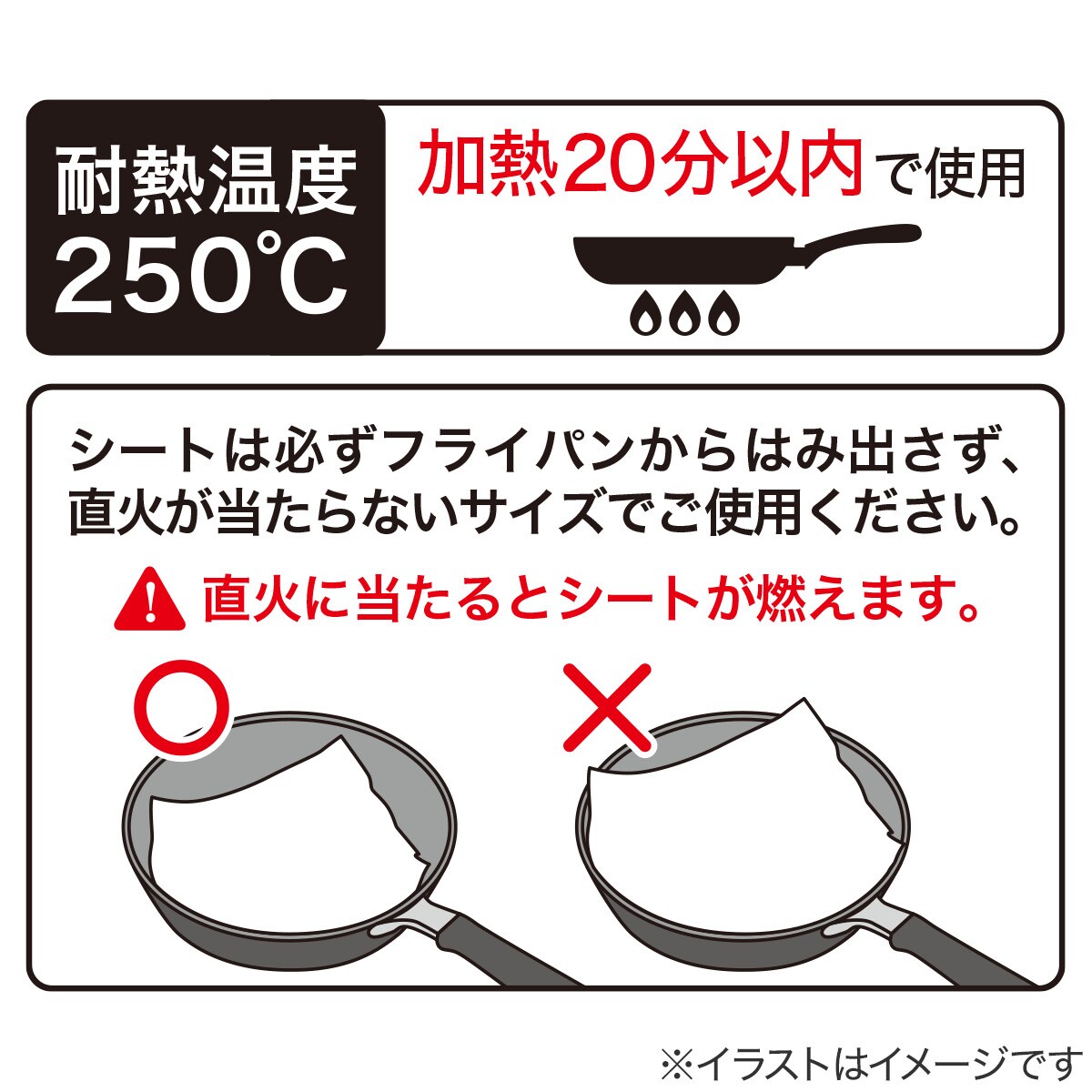 フライパンシートにもなるまな板シート