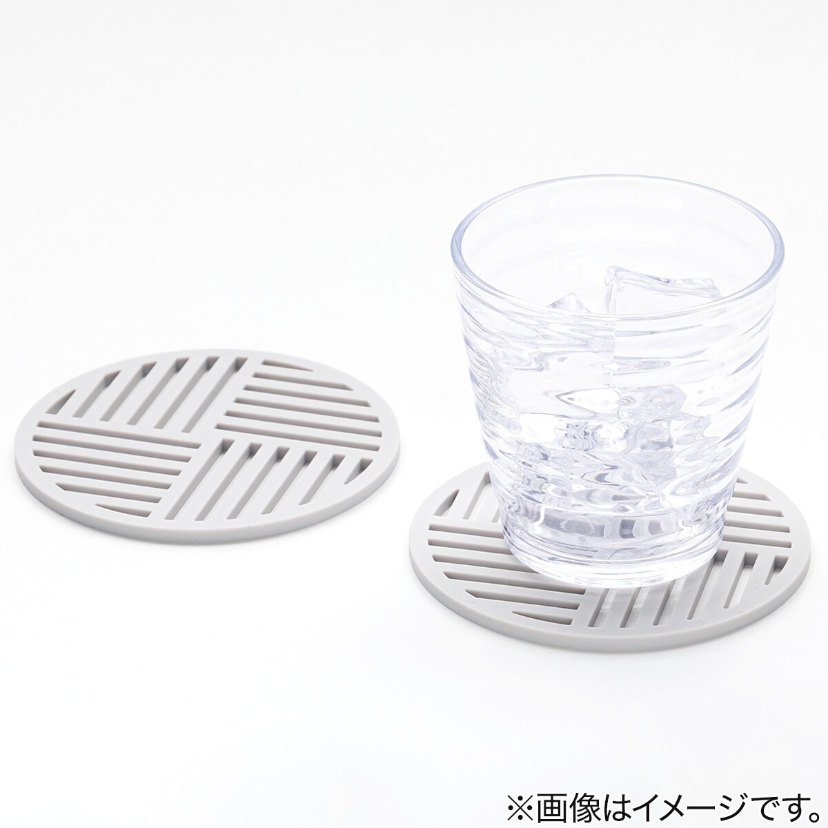 食洗機で洗える シリコーンコースター 2枚セット