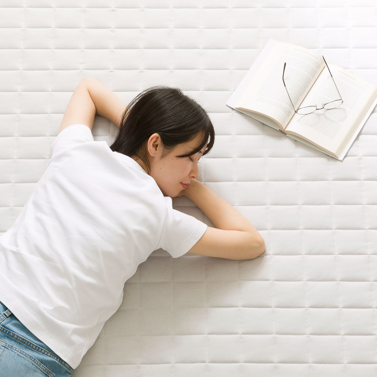 洗える接触冷感キルトラグ(Nクールg GY MX30 95×185)