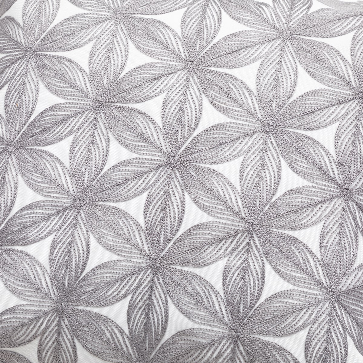 クッションカバー(パターン グレー gSChq10)　  デコホーム