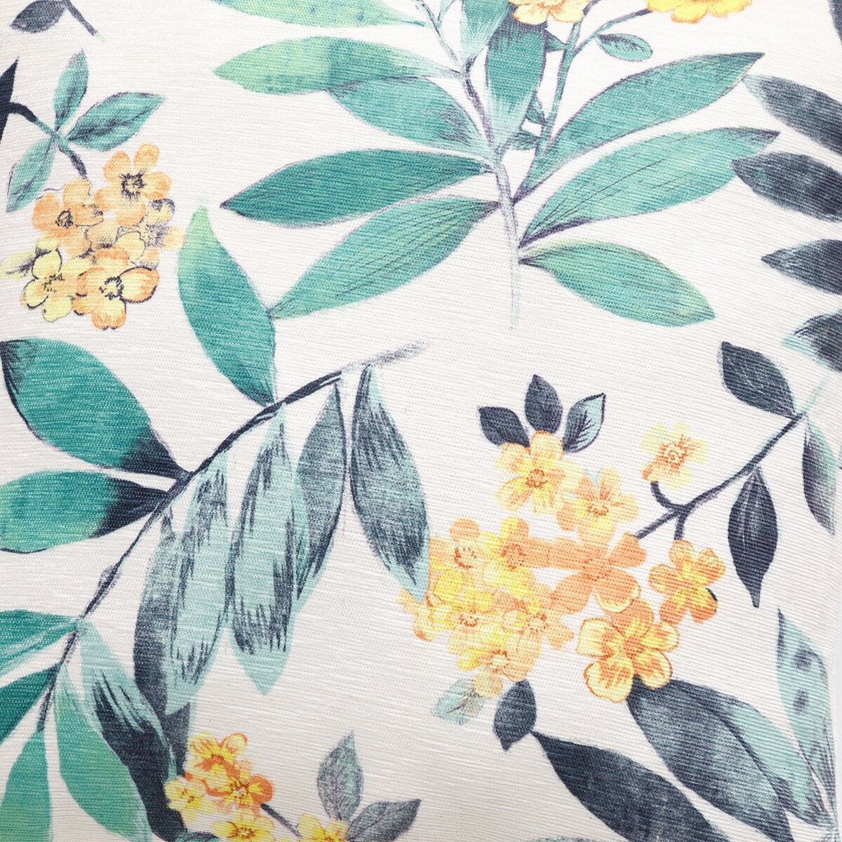 クッションカバー(JQPTリーフ gSChq6)　  デコホーム