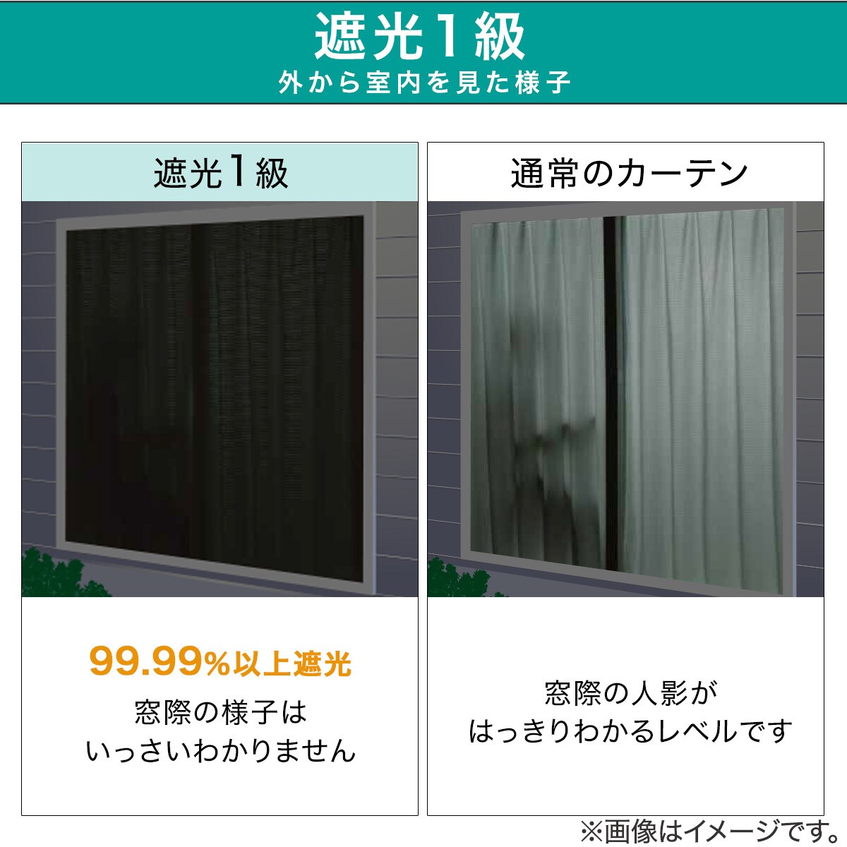 遮光1級・遮熱・遮音ドレープカーテン(タンポポNG04)　  デコホーム