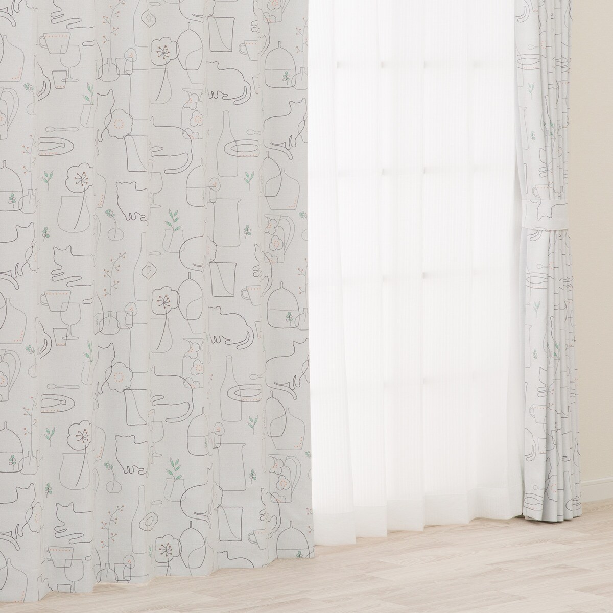 遮光2級・遮熱カーテン RD128