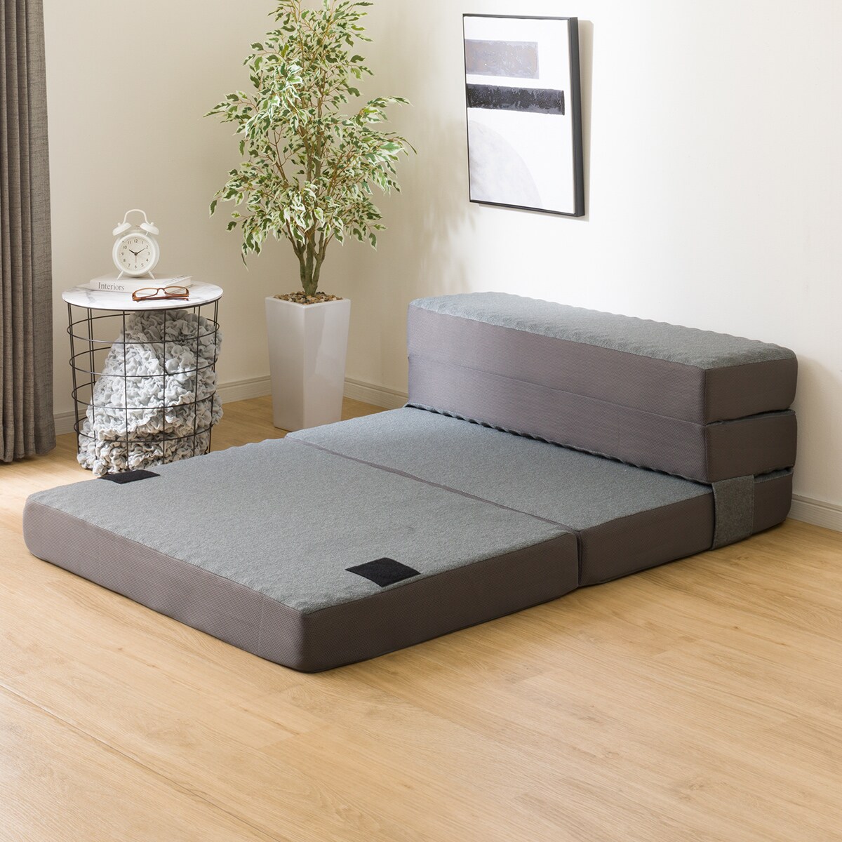 ソファになるコイル入りマットレス シングル(レヴィン S M2403)