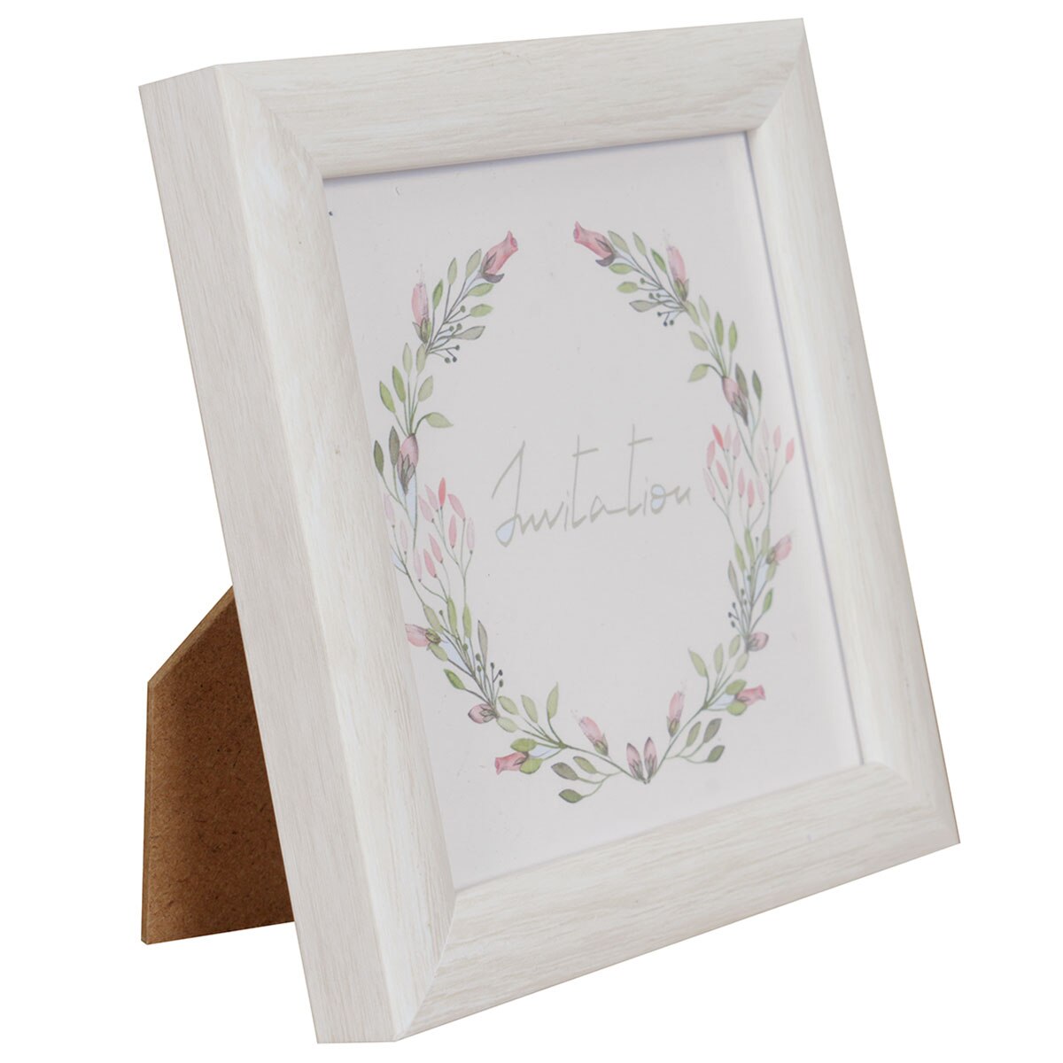 スクエアフォトフレーム (ホワイト IT)