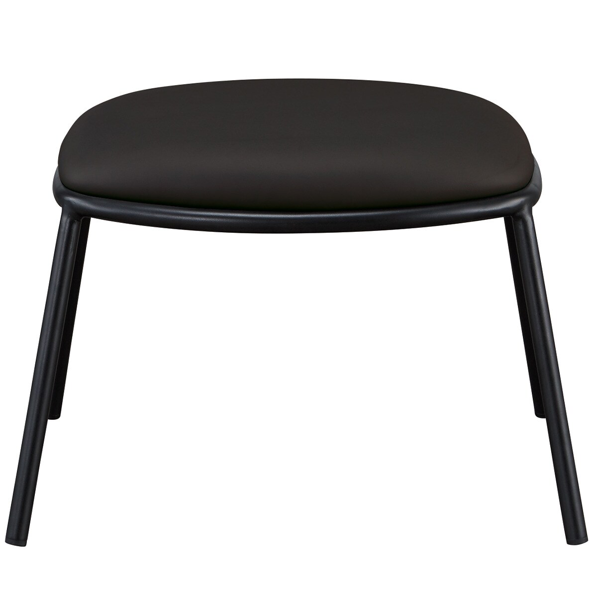 合皮スツール(LS-501 M85 BK)　 【配送員設置商品】