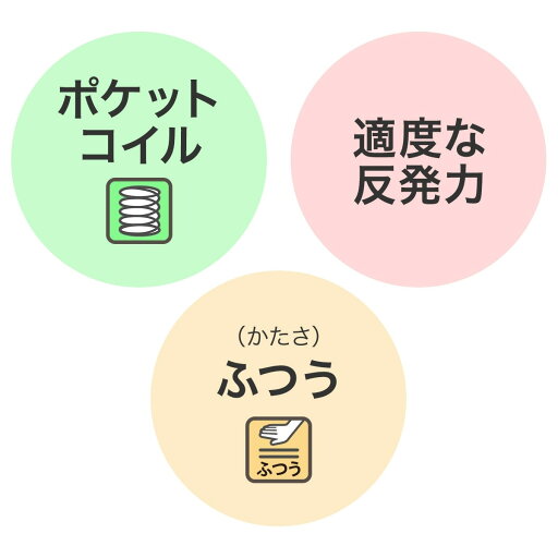 セミダブルマットレス (Nスリープ C2-04 EM)  【配送員設置】 【5年保証】