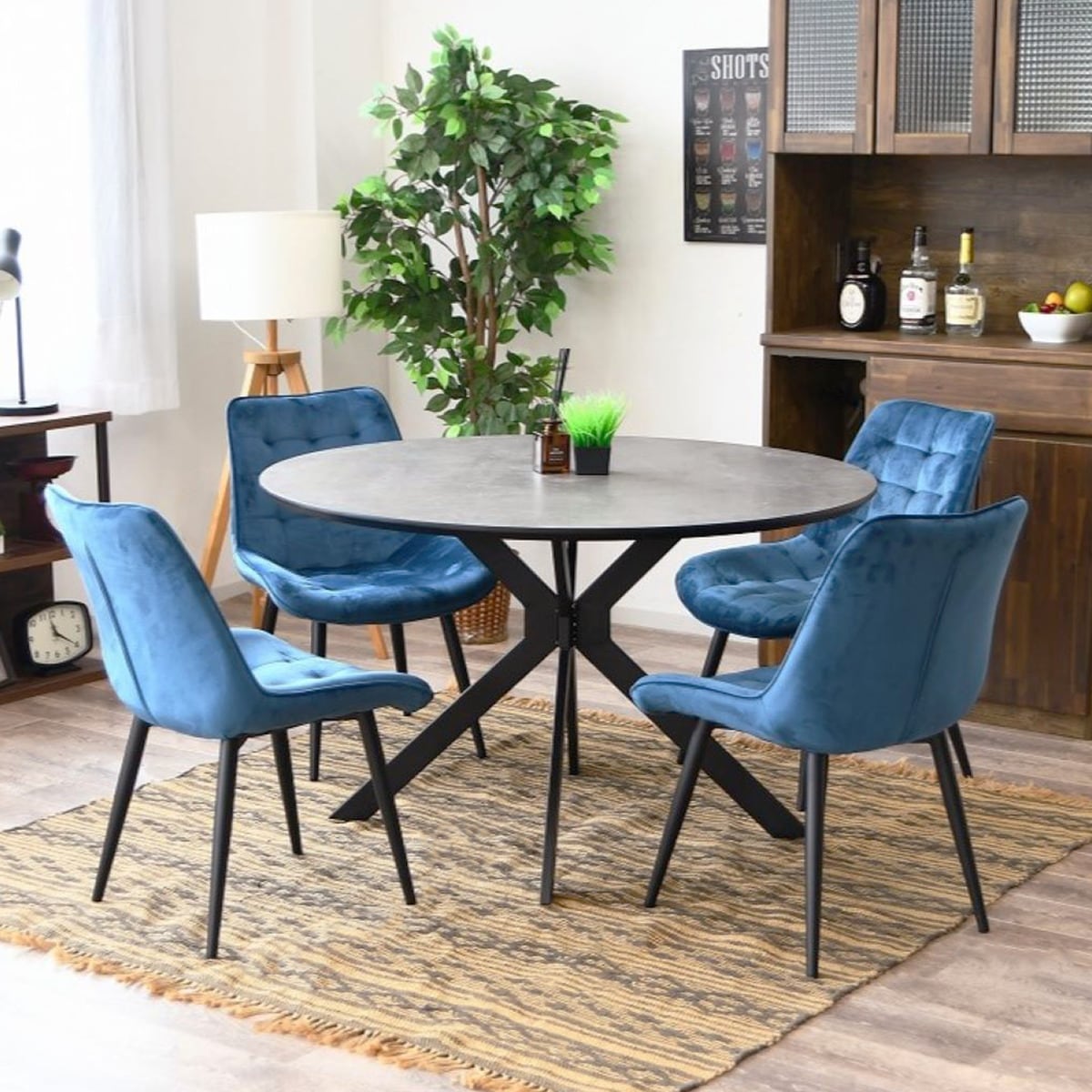 メラミン円形テーブル（幅120cm）