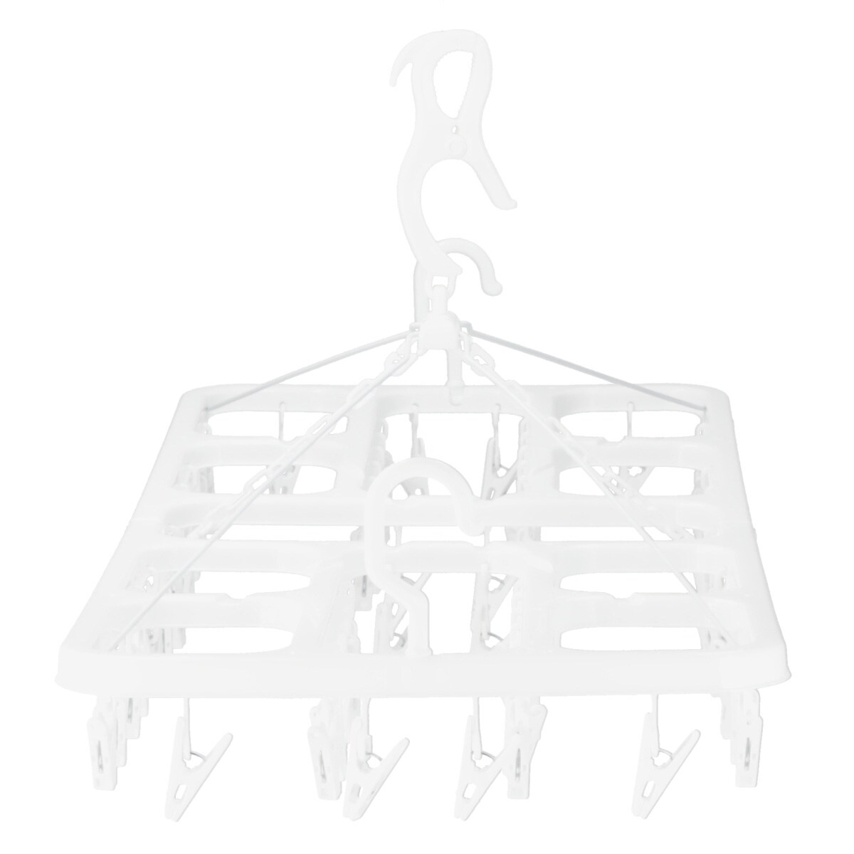 サイドフック付きハンガー 60ピンチ (SN04)