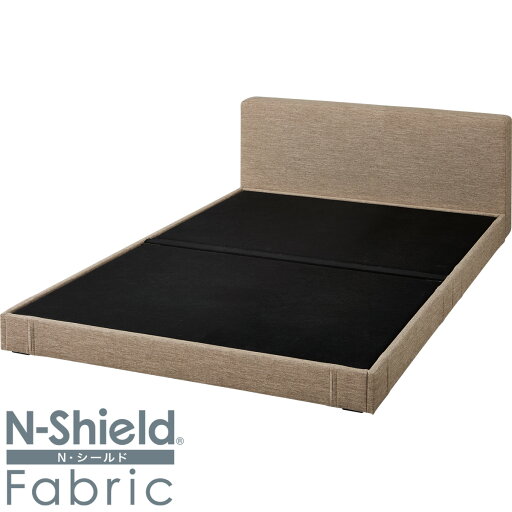 ニトリのエントリーで全商品P5倍 ダブルベッドフレーム (NS布 BE OY002)  【配送員設置】 【5年保証】(ベッド)