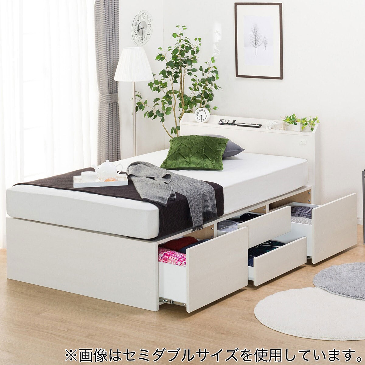 引き取り限定/大阪市】 ダブルベッドフレーム(ジオ チェスト40J MBR) 引き取り限定/大阪市】 ダブルベッドフレーム(ジオ チェスト40J MBR)
