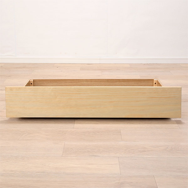 [幅97.5cm] ベッド用引出し(2個セット)(NA) ベッド用品 ベッド用 ベッド関連品 ベッド 収納 引き出し 引出し ベッド下 デッドスペース キャスター付   【1年保証】
