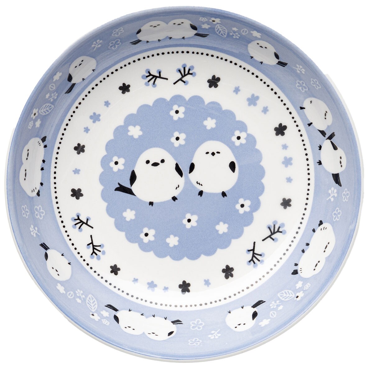 ぷくぷくシマエナガ パスタボウル　  デコホーム