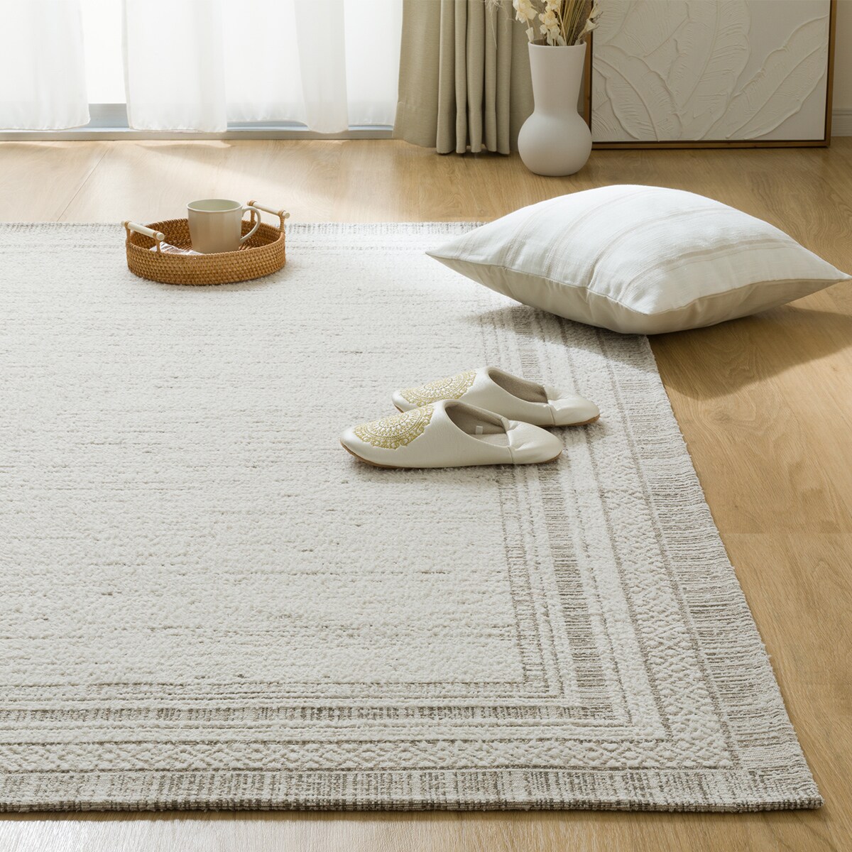 ジャカード織りラグ(JA06)