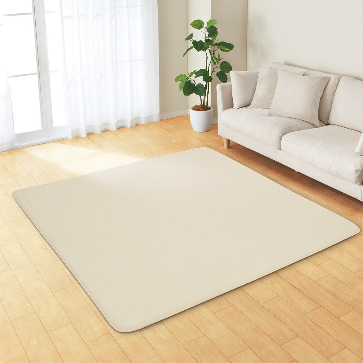 極厚30mmウレタン入り防汚+防音ラグ(IV PL05)