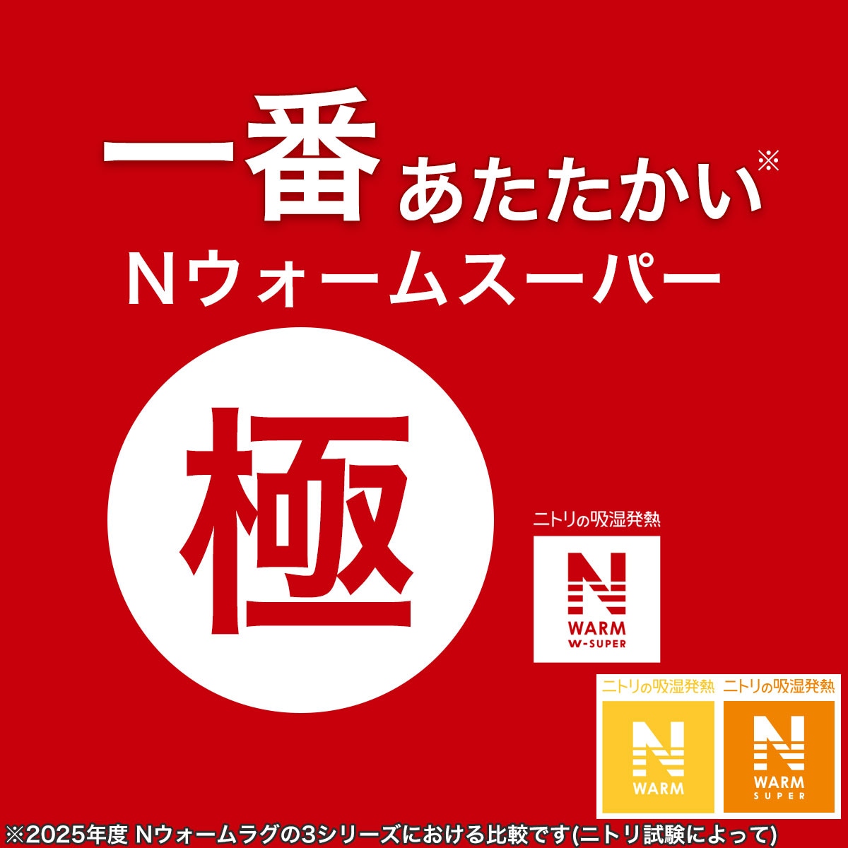 極厚30mmウレタン入り吸湿発熱+蓄熱+保湿+防音ラグ (NウォームWSP　ライトモカ gDA8) デコホーム