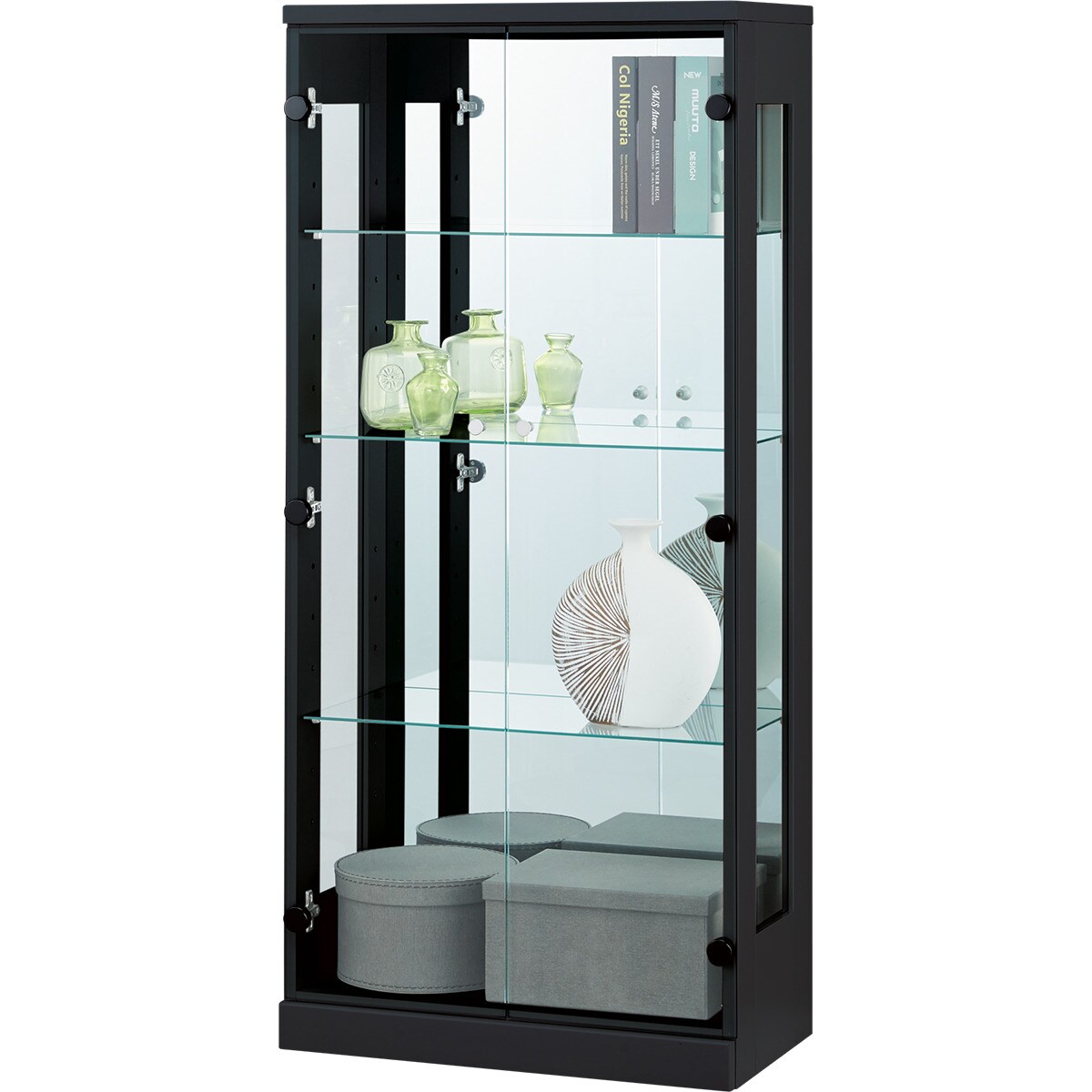 楽天市場】コレクションボード（カラーブラック）（収納家具