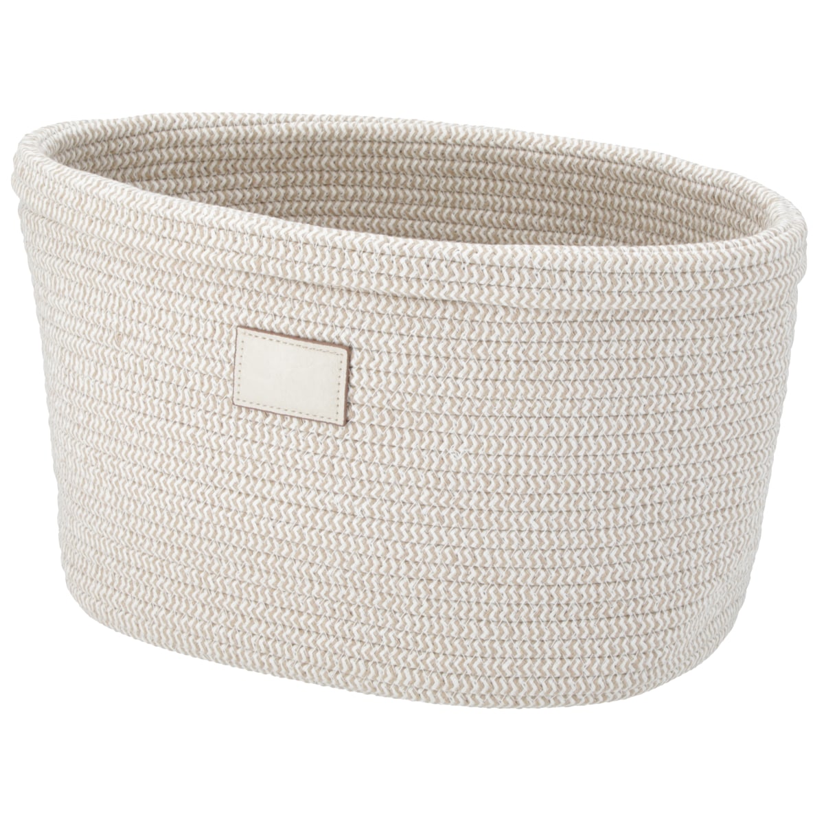 ニトリのロープバスケット2(L HN506) デコホーム(リビング収納)