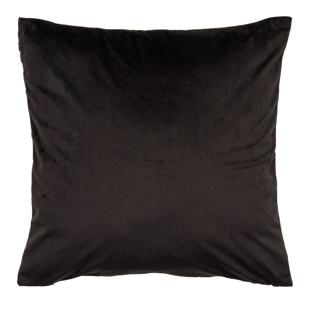 クッションカバー(ハナガラ NC8 Dグレー )　  デコホーム