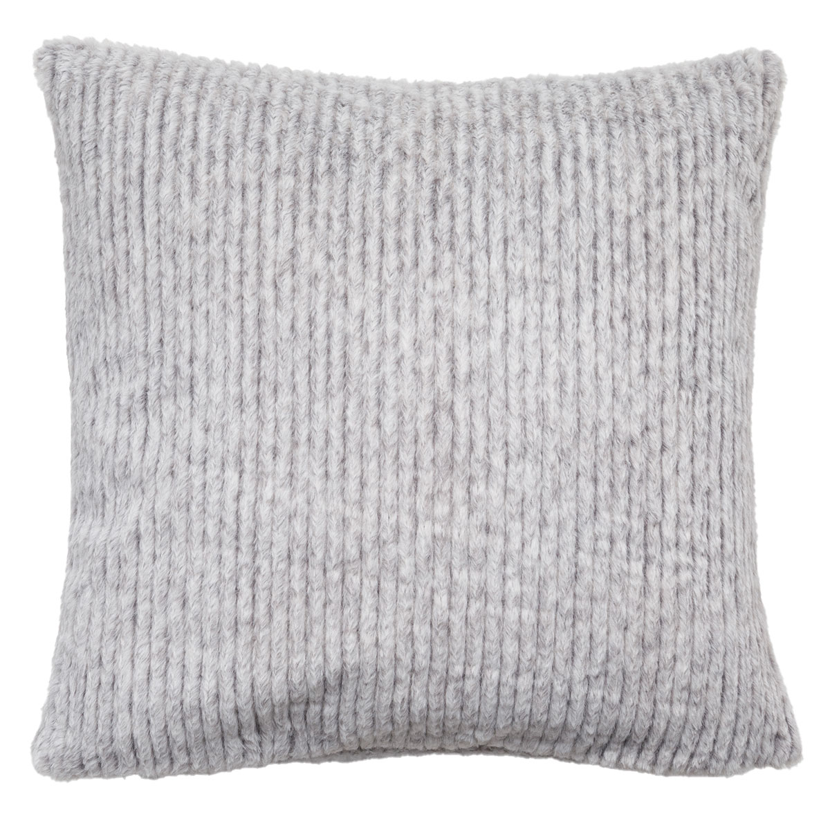 クッションカバー(STファー グレー cSCq4)　  デコホーム