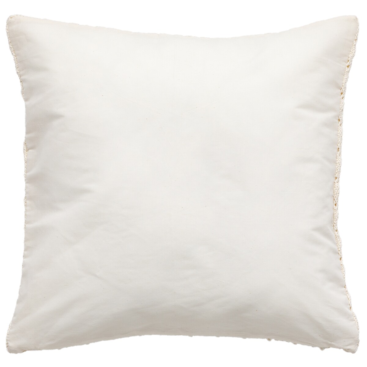 クッションカバー(クロシェ アイボリー gSCy4)　  デコホーム