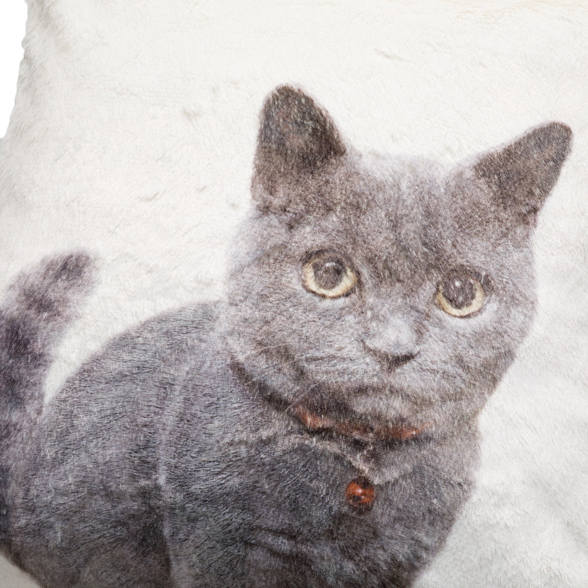 クッションカバー(ネコファー gSCy1a) デコホーム