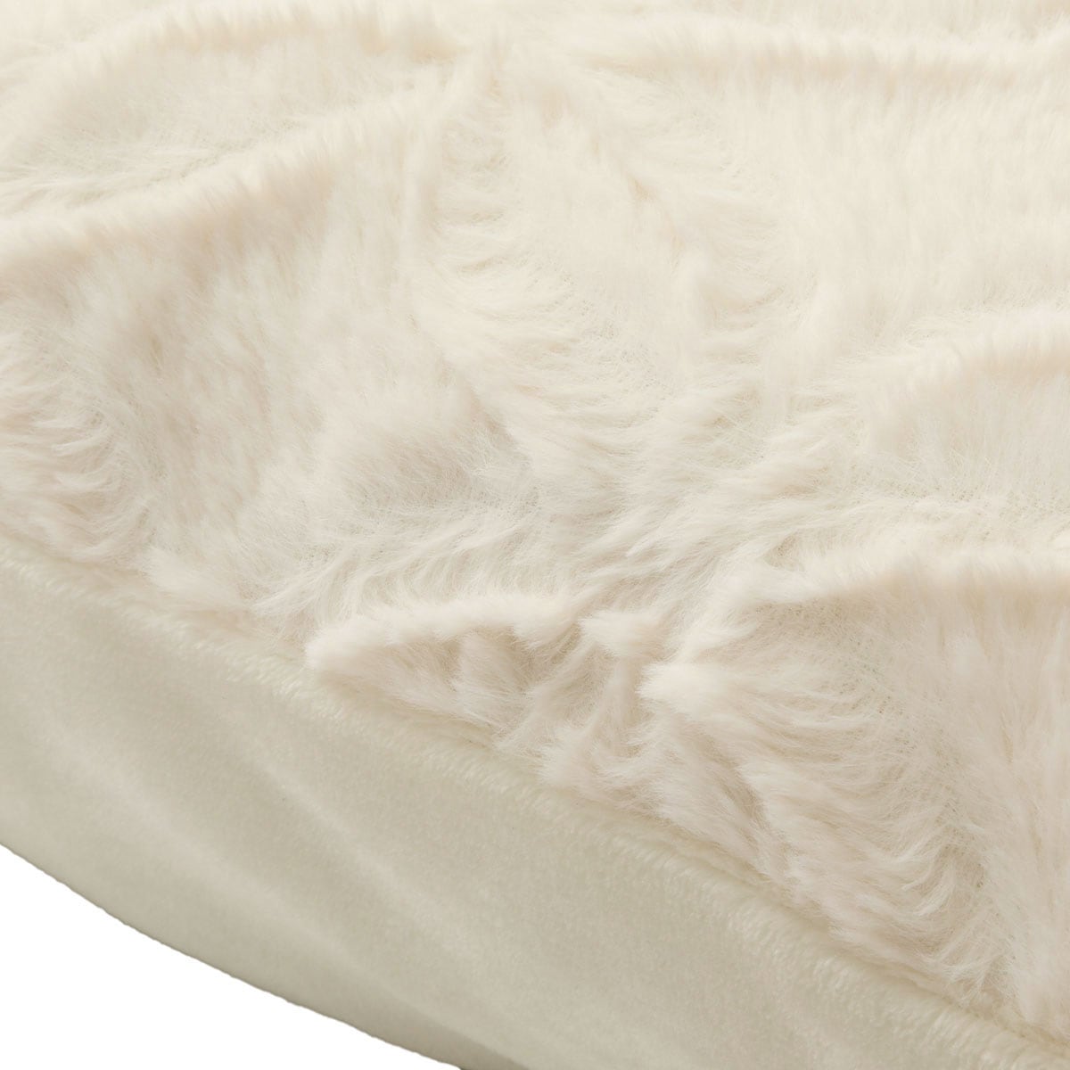 座布団カバー(FWファー IV sc185) デコホーム