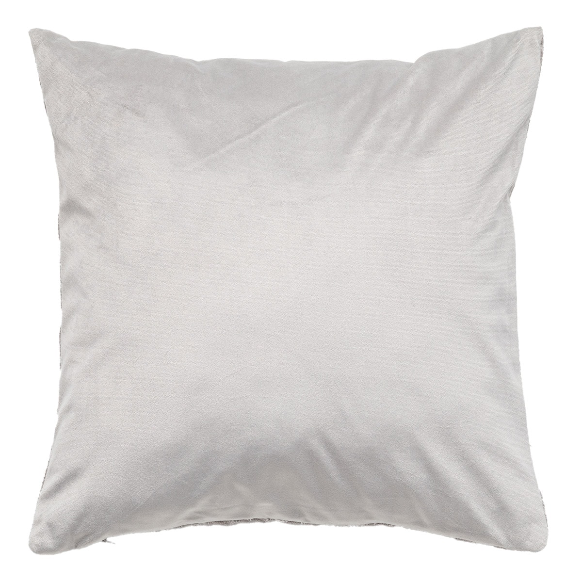 クッションカバー(JQムジ グレー gSChq1a) デコホーム