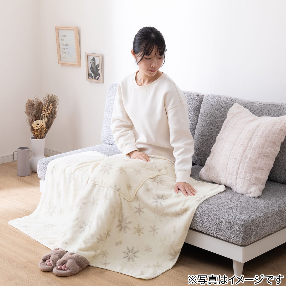 ひざ掛け(Nウォーム スノー gSCq2a) デコホーム