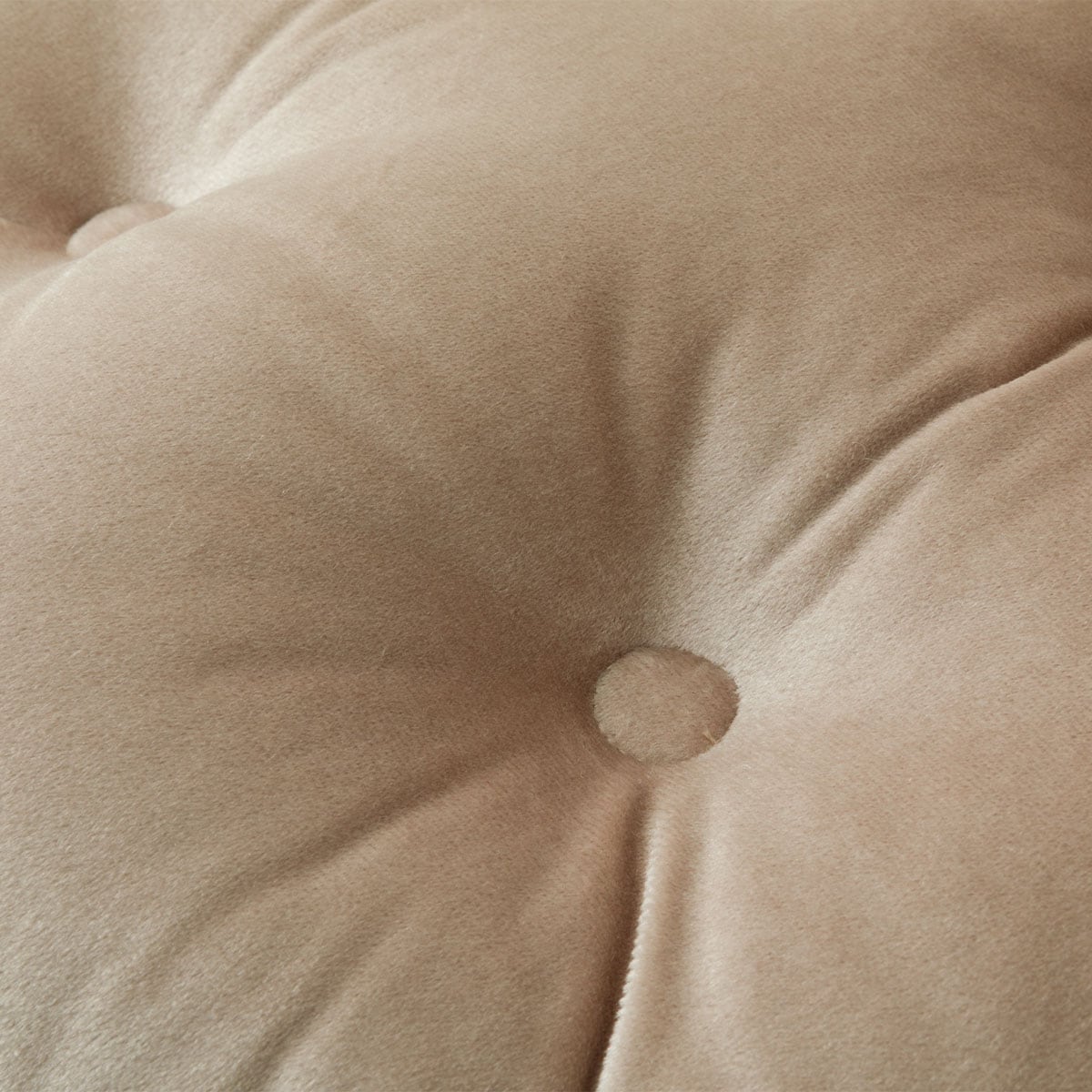 スツール(ベロア ベージュ gSCz3a) デコホーム