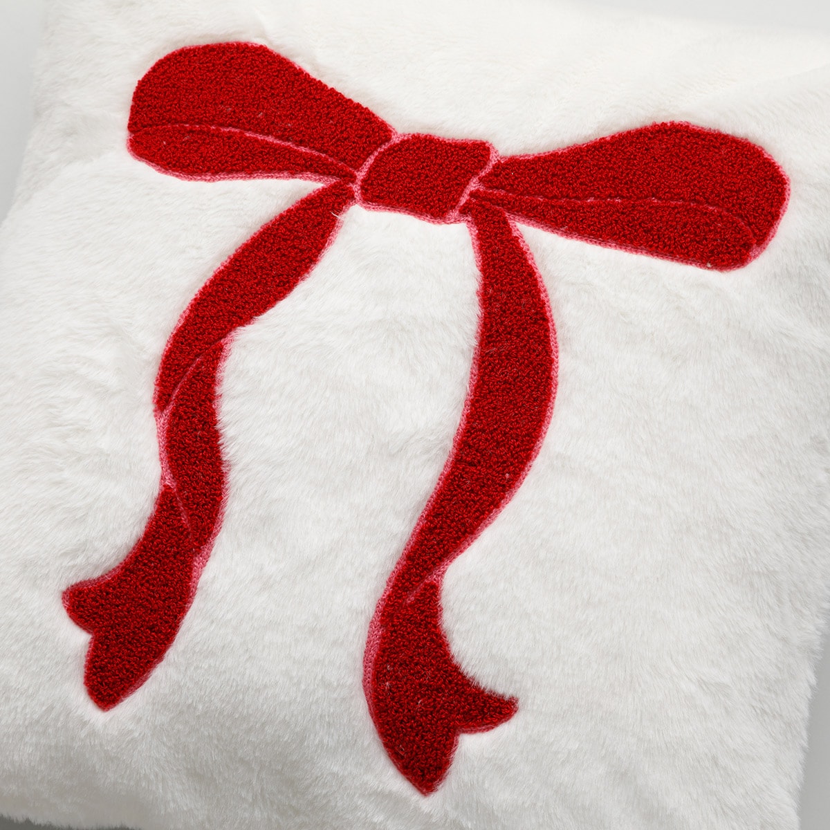 クッションカバー(APリボン レッド gSCy8a) デコホーム