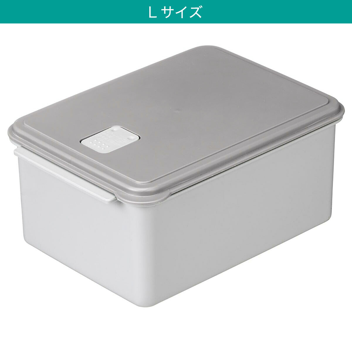電子レンジスチーム 調理保存容器(グレー)