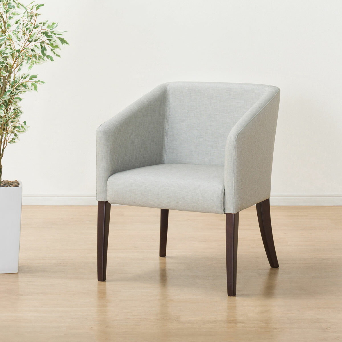 〔エントリーで全商品P5倍〕[幅58cm]アームチェア (RH1703AWP DBRGT-B#10GY) ニトリ 【玄関先迄納品】