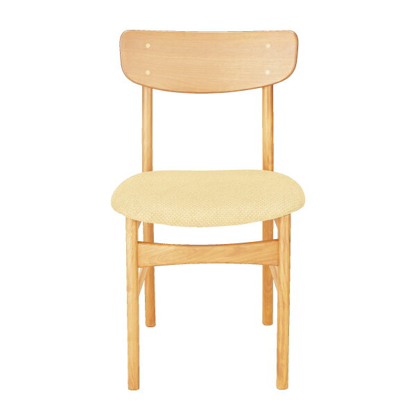 [幅43cm] チェア(DC 023 LBR/Gシルク#5 IV) 法人 ワークチェア オフィス 業務用   【1年保証】