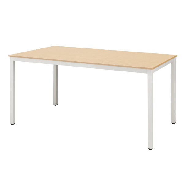 [幅150cm]ミーティングテーブル(NT-15075 NT1-2 OAK/W)   【1年保証】