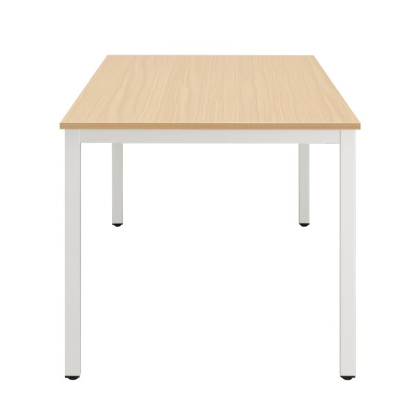 [幅150cm]ミーティングテーブル(NT-15075 NT1-2 OAK/W)   【1年保証】
