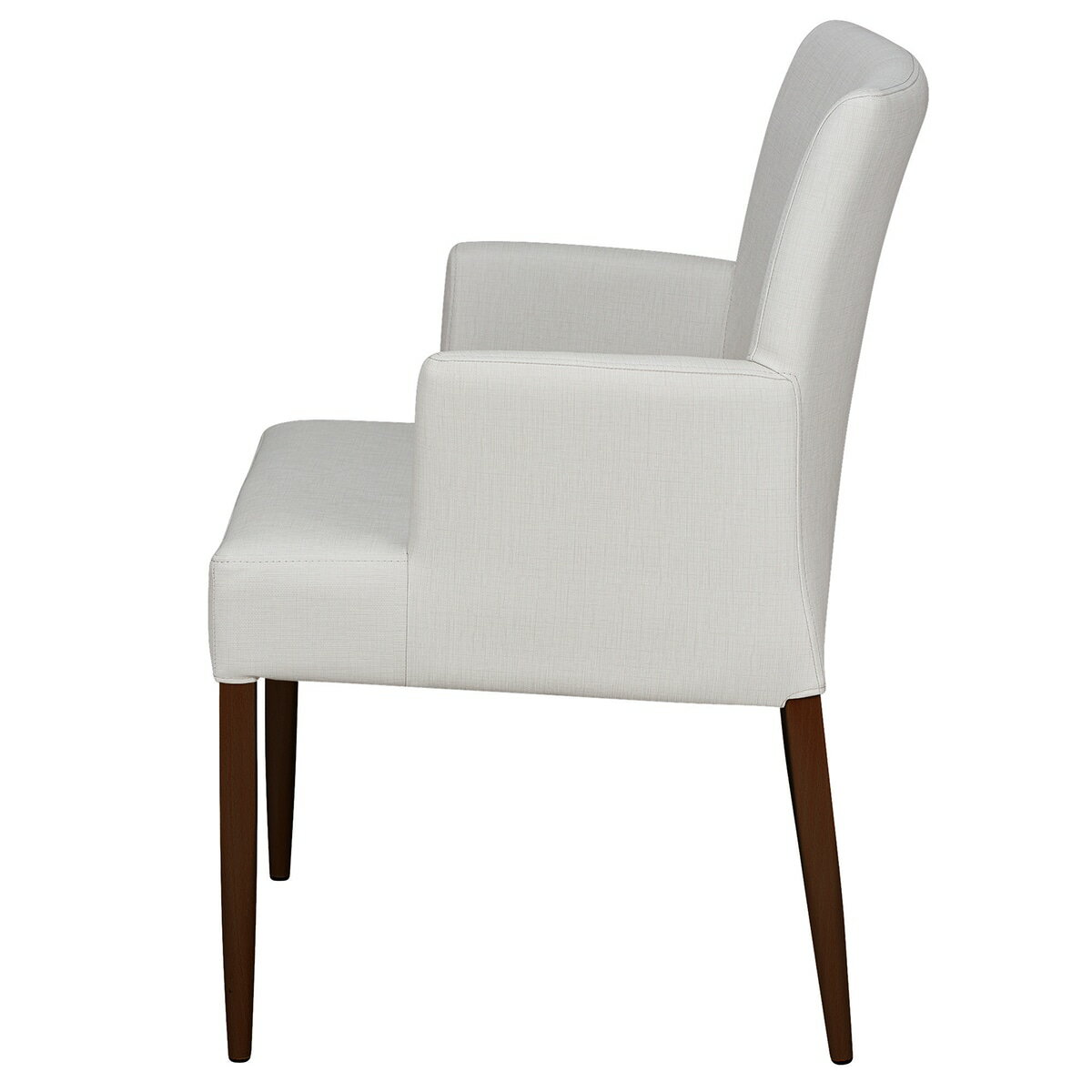 [幅60cm]アームチェア(チェアNJK-3.2 DBR/LGY14トッテツキ)   【1年保証】