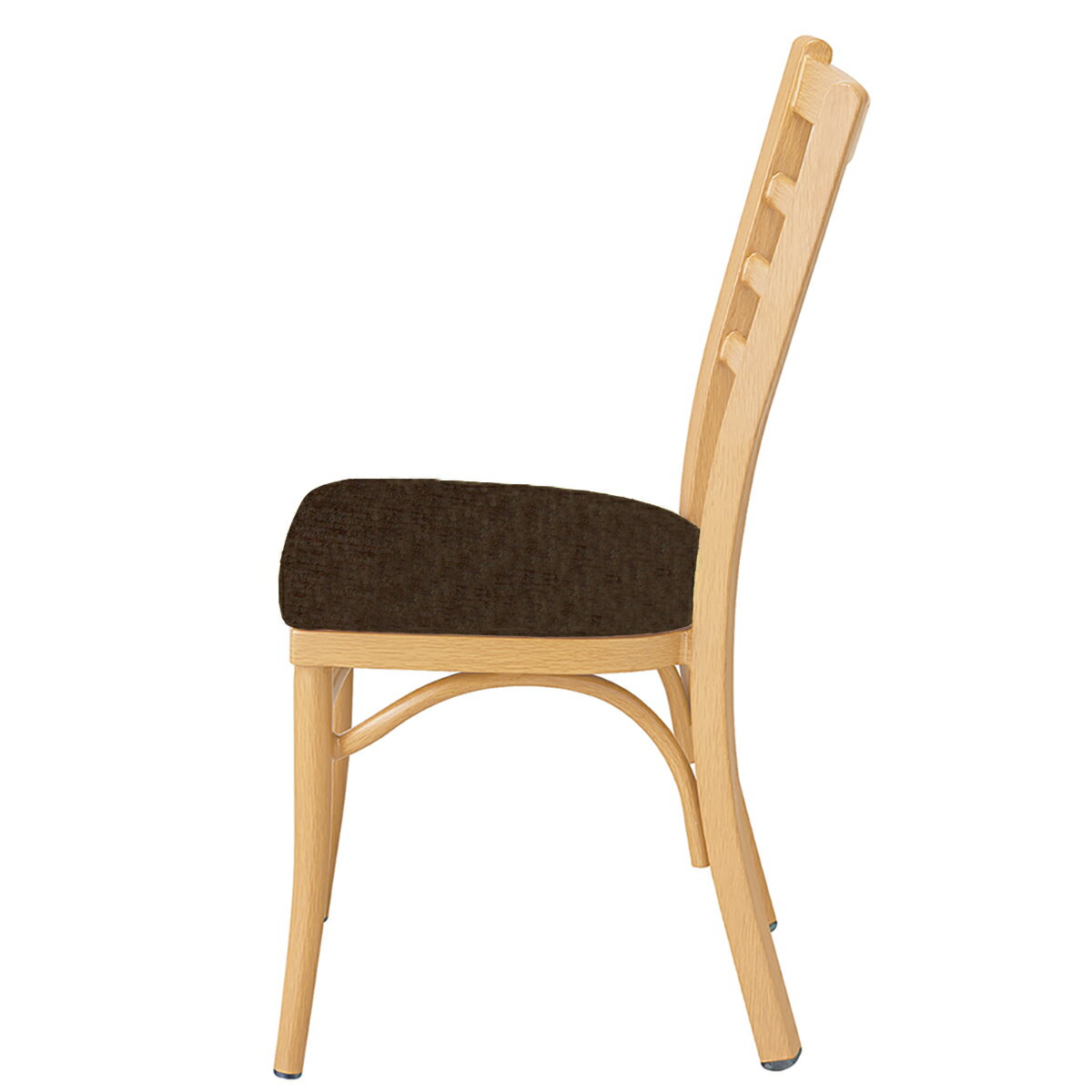 [幅40cm]アルミ製チェア(YM A27NA-CU12DBR)   【1年保証】