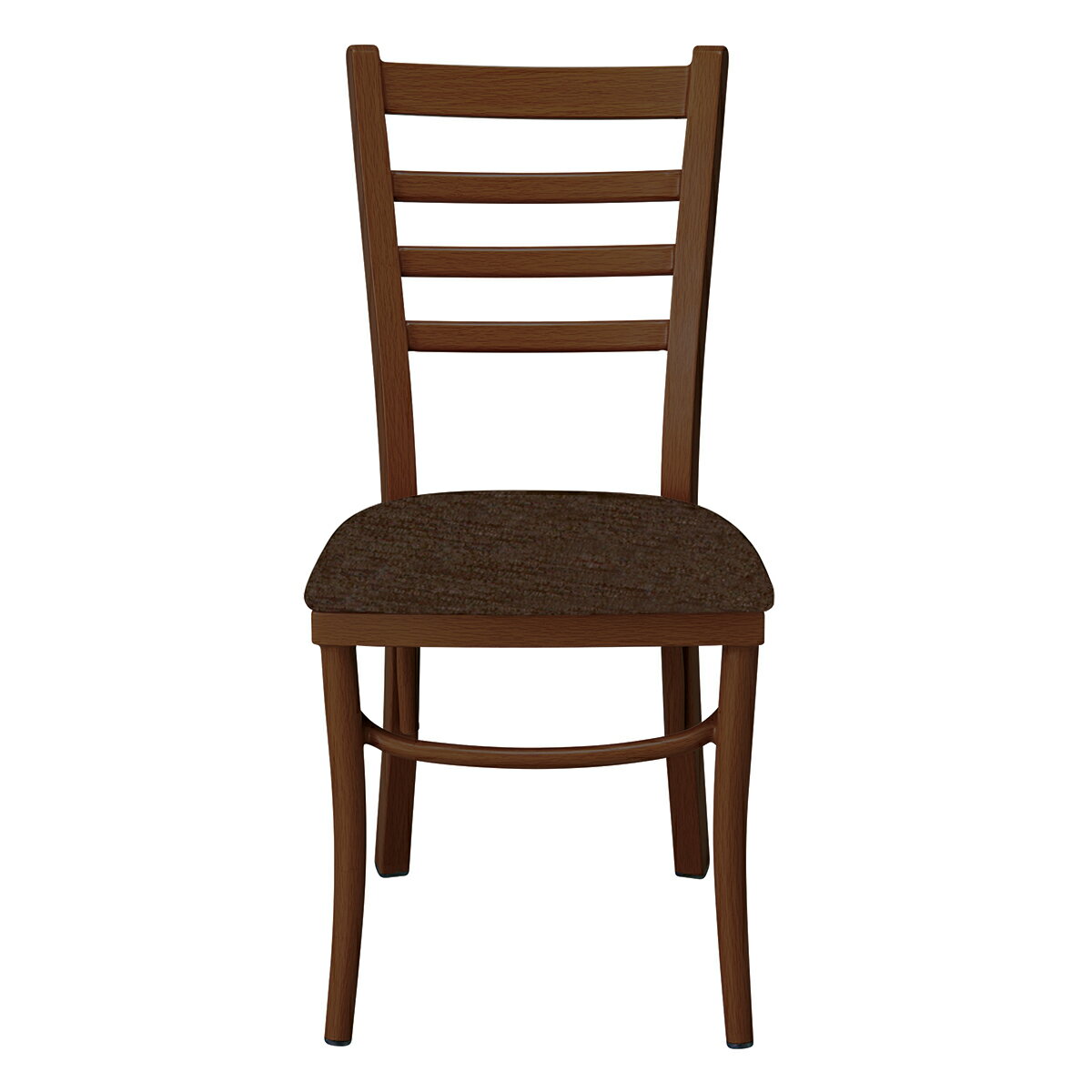 [幅40cm]アルミ製チェア(YM A03DBR-CU12DBR)   【1年保証】