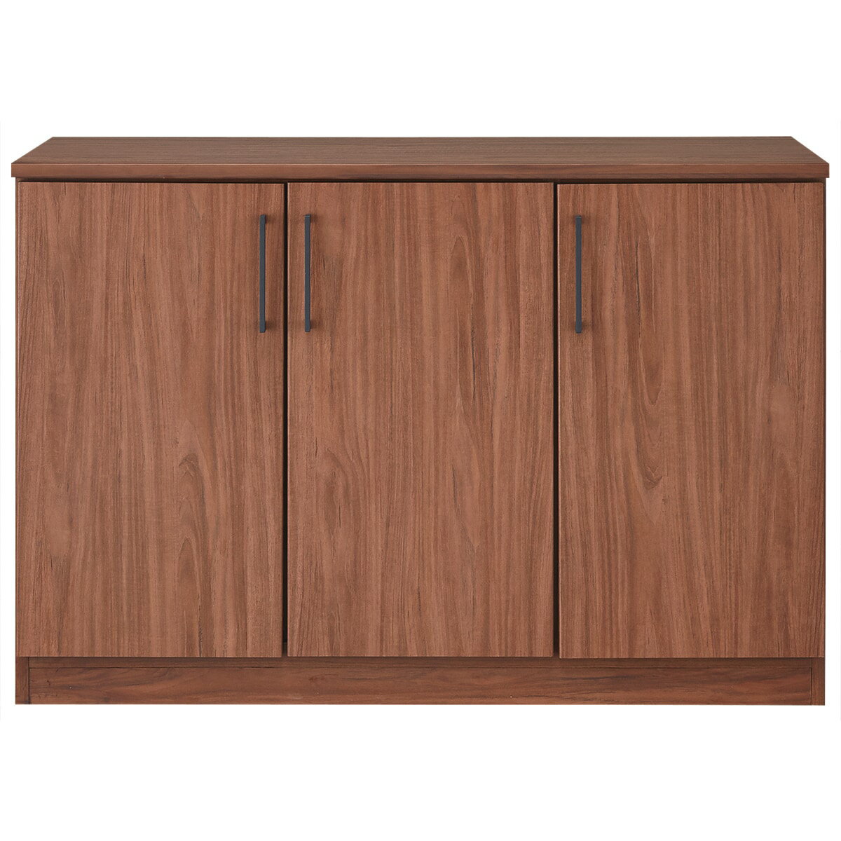 [幅119.5cm]木製サイドボード (ISK W1200 MBR)  【配送員設置商品】 【3年保証】