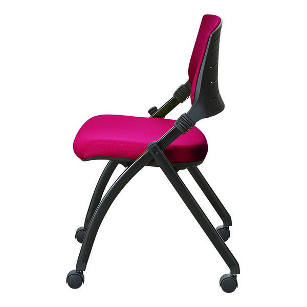 [幅55.5cm]ミーティングチェア(H-6188F RE)   【1年保証】